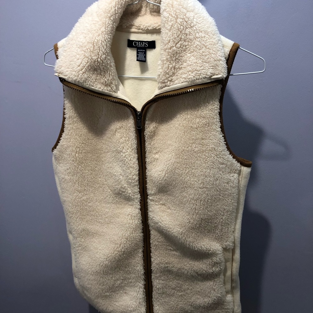Champs vest- white S